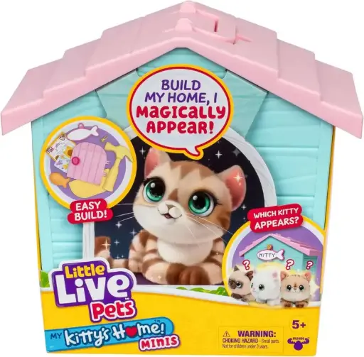 [26678] Little Live Pets S3 Casa Gatitos Set Juego Mini