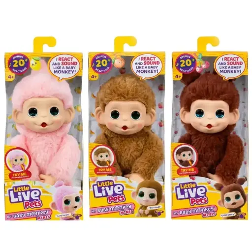 [26729] Little Live Pets My Baby Mini Monkey S3 