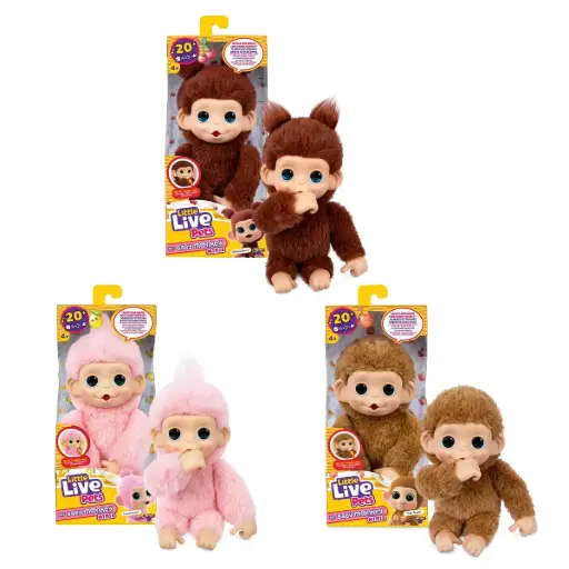 [26729] Little Live Pets My Baby Mini Monkey S3 