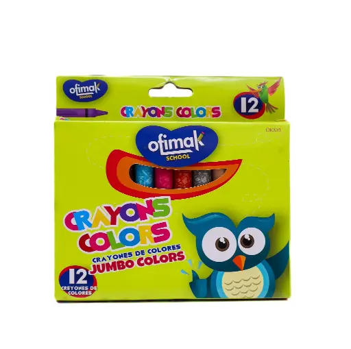 [OK331] Creyones de cera delgado 14mm